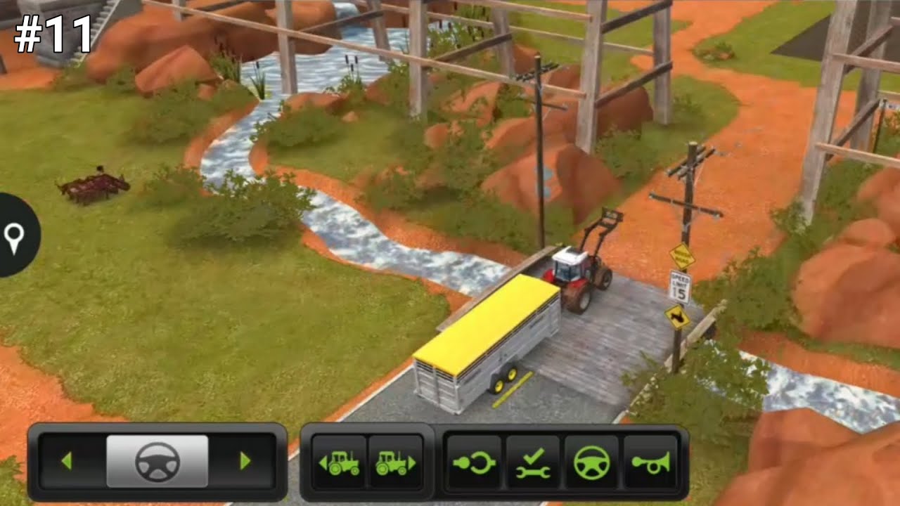 Farming Simulator 18 Timelapse Gameplay #11 (Android, iOS)