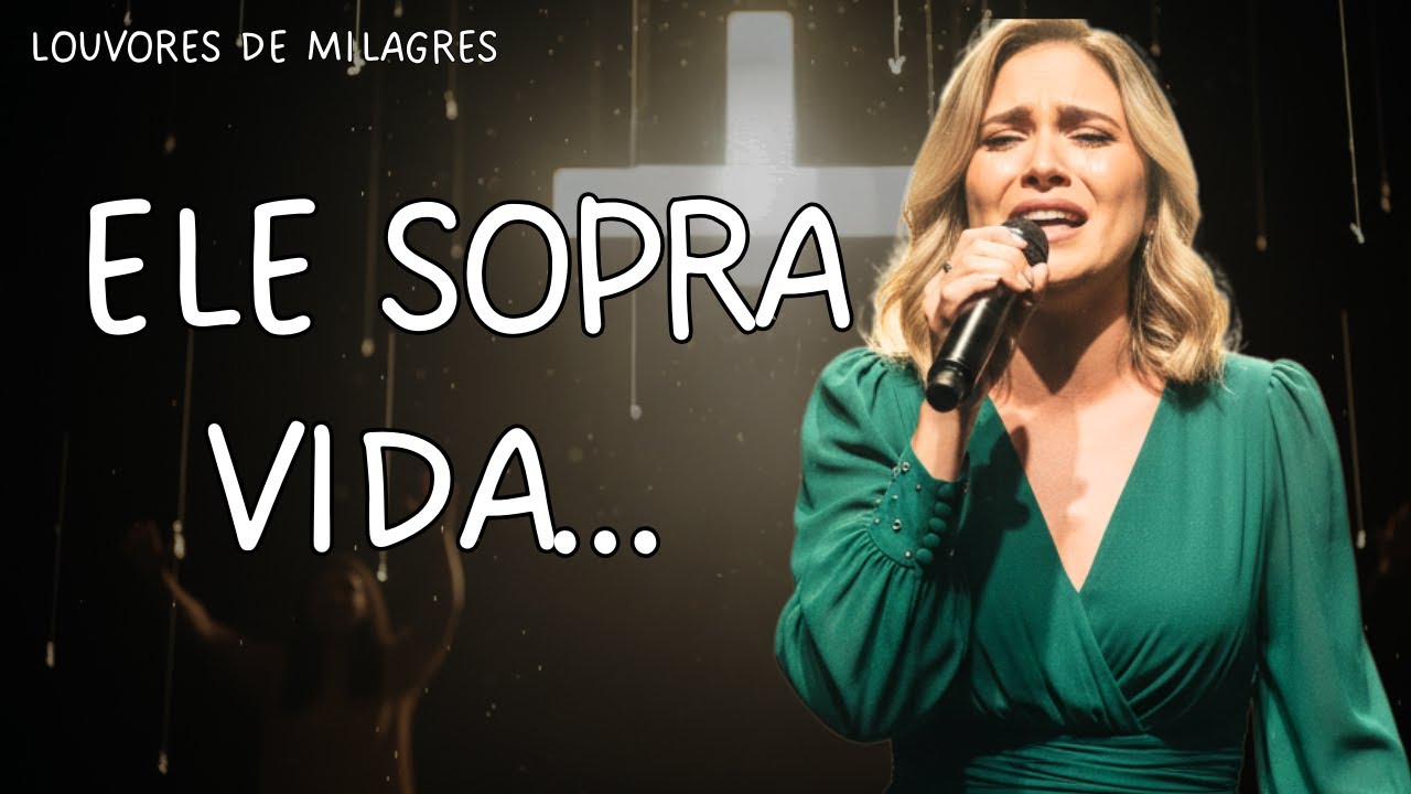 Ele sopra vida… e TE renova , HOJE. ADORAÇÃO E LOUVOR. LOUVOR GOSPEL #louvor #adoração