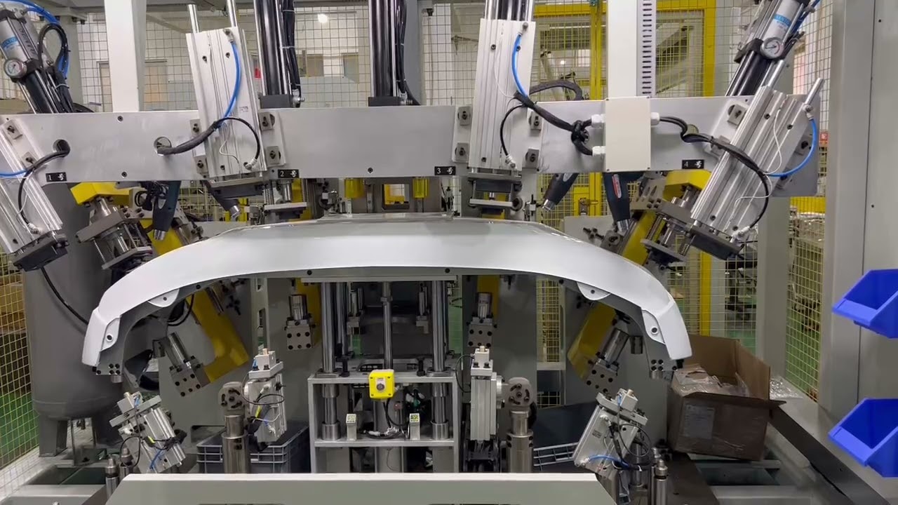 Car bumper punching machine_Dizo ultrasonic corporation