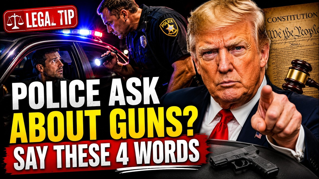 Legal Tip for Gun Owners: These 4 Words Protect Your Rights When Police Ask About Your Gun