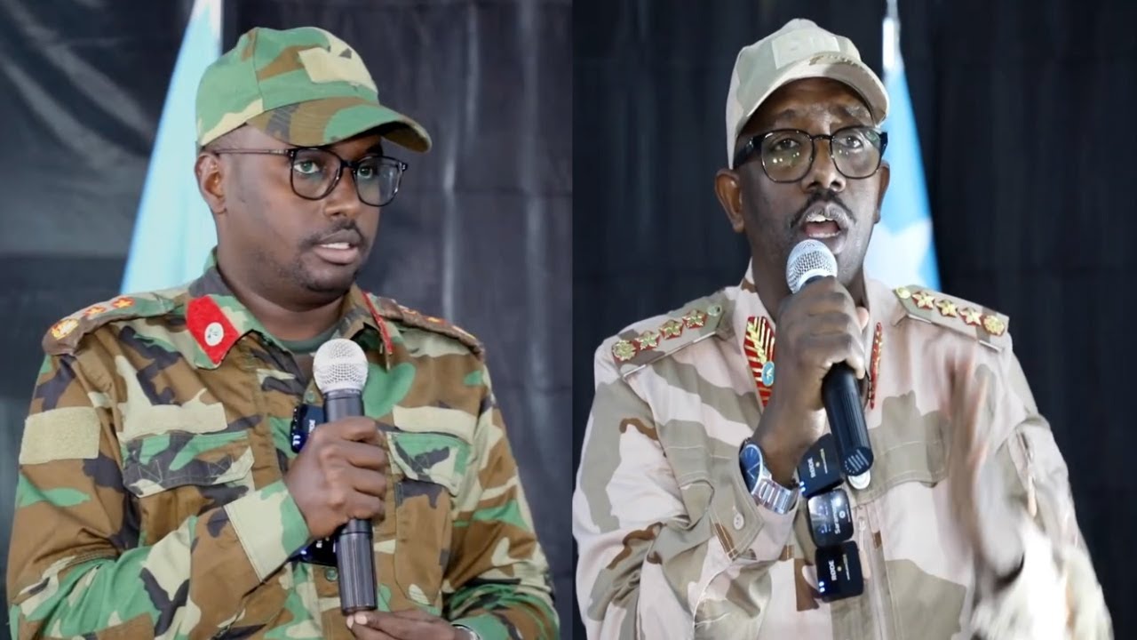 Gudoomiye Liibaan Cali Yaroow iyo Gudoomiye Shuute maxey u tageen Baydhabo & fariinta Ciidanka.