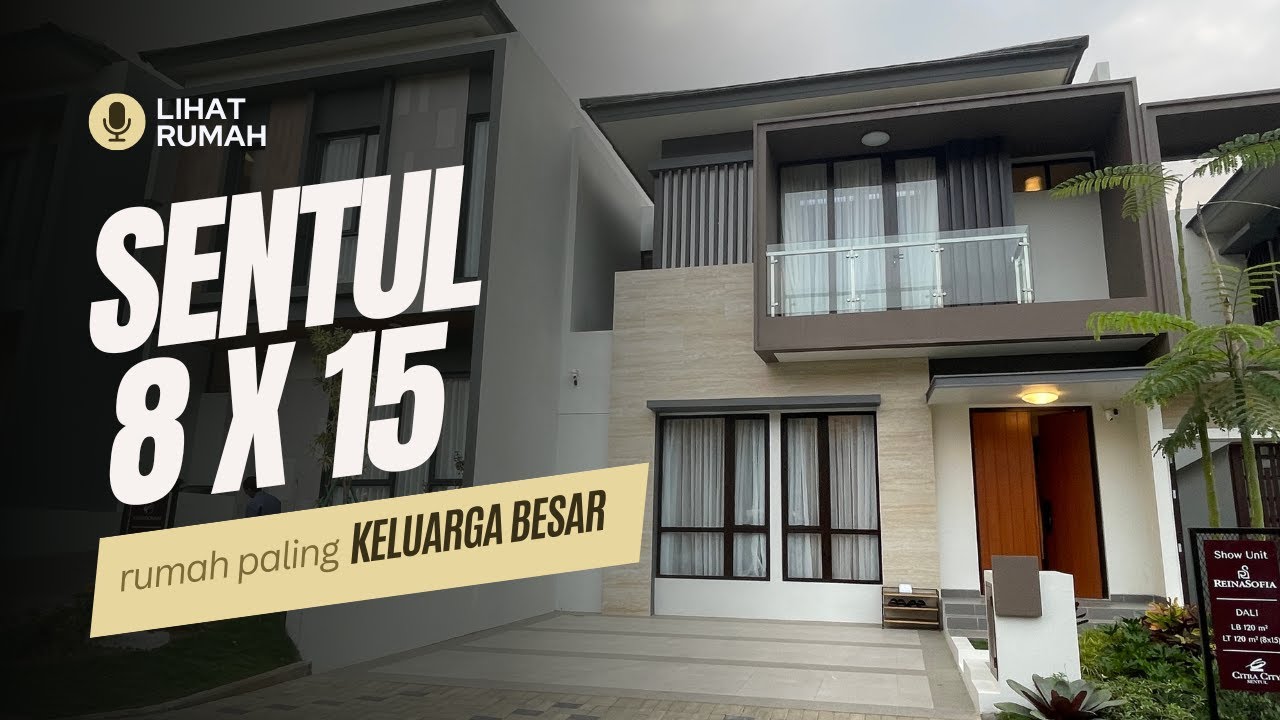 Rumah untuk Keluarga Besar 🌈 | Citra City Sentul | Type Dali | 8x15 | New Cluster | 2023