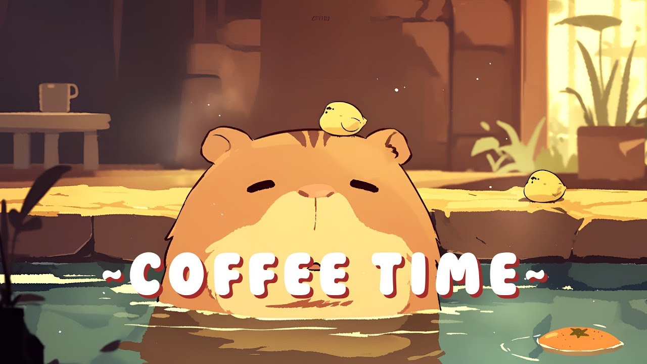 Capybara Beats & Lofi - Cozy Lofi Hip Hop Mix ~ Dreamy Vibes ~ 📚 🎵