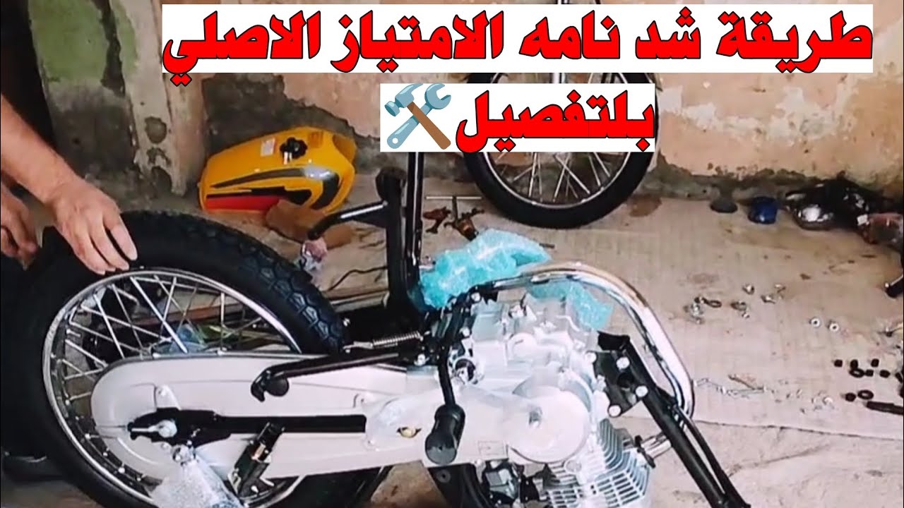 طريقة شد دراجه نامه امتياز اصلي داخل مجمع الكرار  بلتفصيل 🥰👍