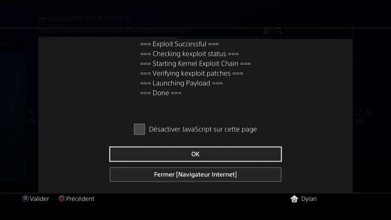 Launching games with updates block on PS4 4.05 | D57R
