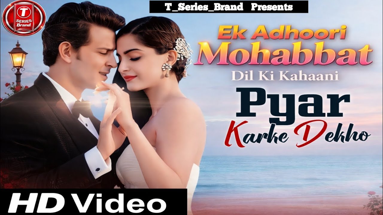 Ek Adhoori Mohabbat – Dil Ki Kahaani 💔✨ |Emotional Bollywood Romantic Song #T_Series_Brand #LoveSong