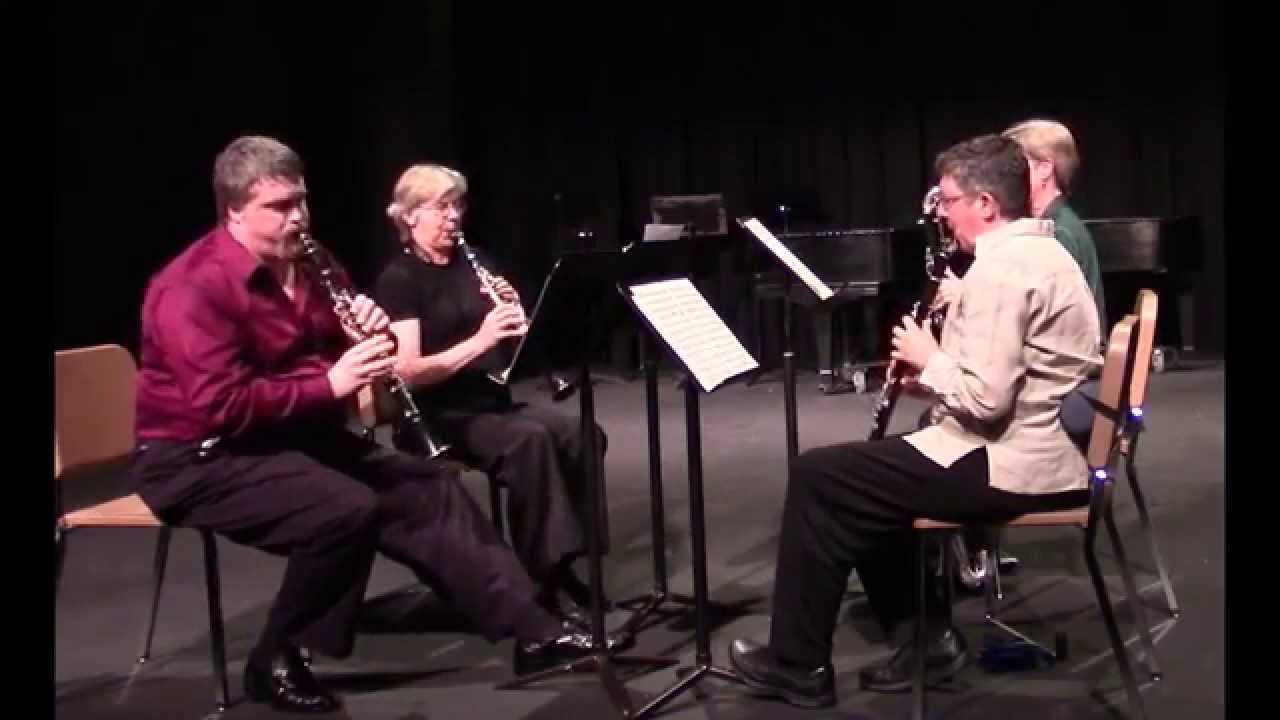 Alfred Uhl - Divertimento for Clarinet Quartet