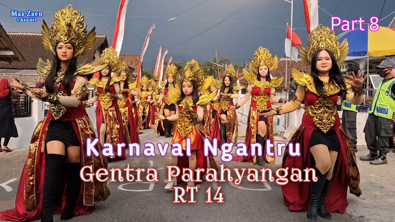 Gentra Parahyangan di Karnaval Ngantru ( 8 )