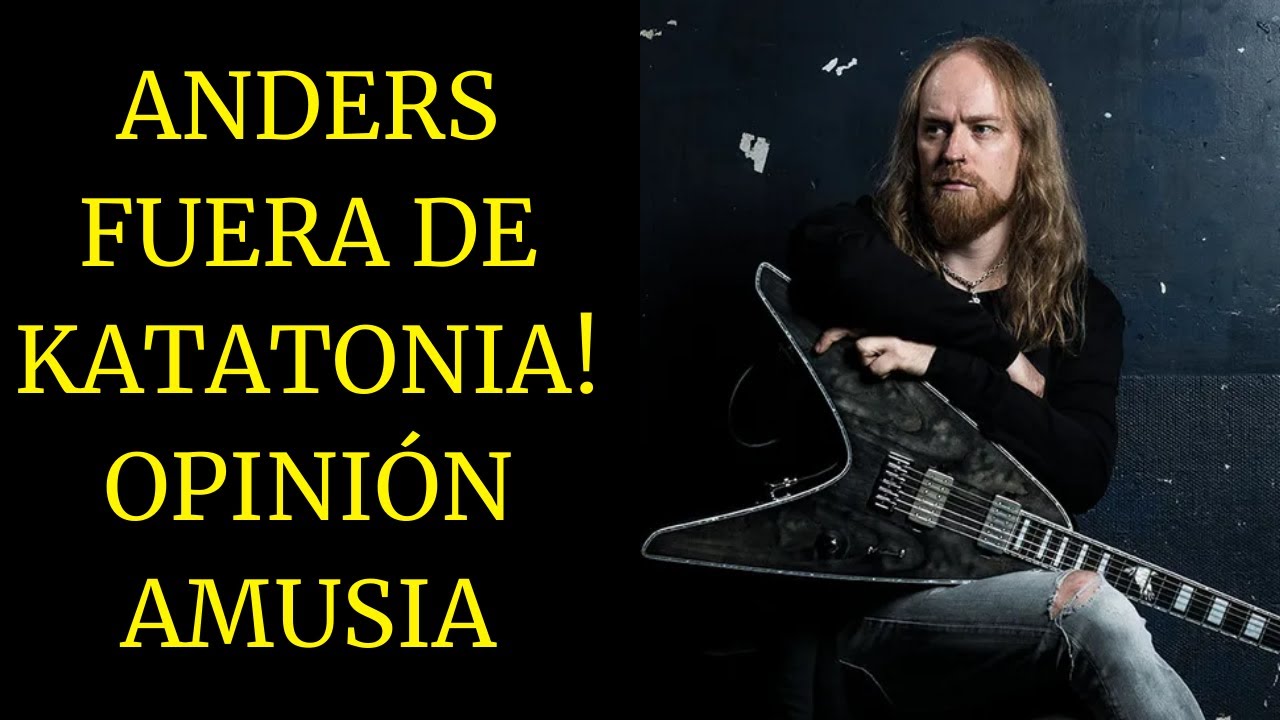 KATATONIA -  Anders Nystr&ouml;m (BLAKKHEIM) fuera de la banda!!  AMUSIA
