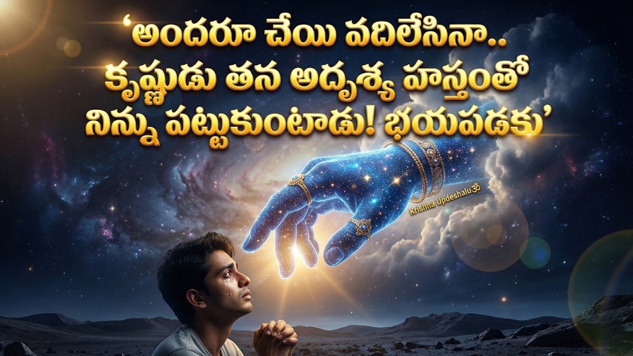కష్టాల్లో అందరూ వదిలేసారా? ఒంటరిగా ఏడుస్తున్నారా? అయితే ఈ కఠోర నిజం తెలుసుకోండి!