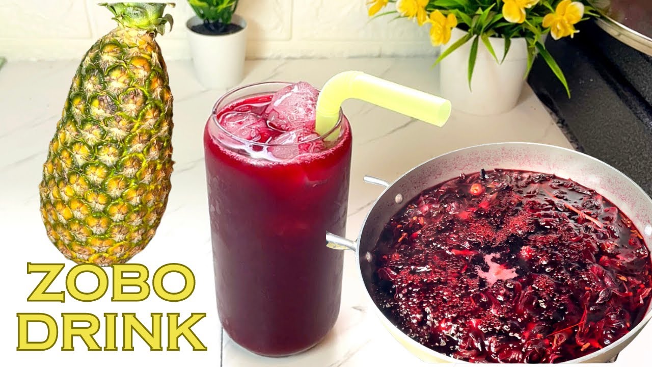 Jak przygotować autentyczny ghański nap&oacute;j sobolo / nap&oacute;j Zobo / nap&oacute;j z hibiskusa