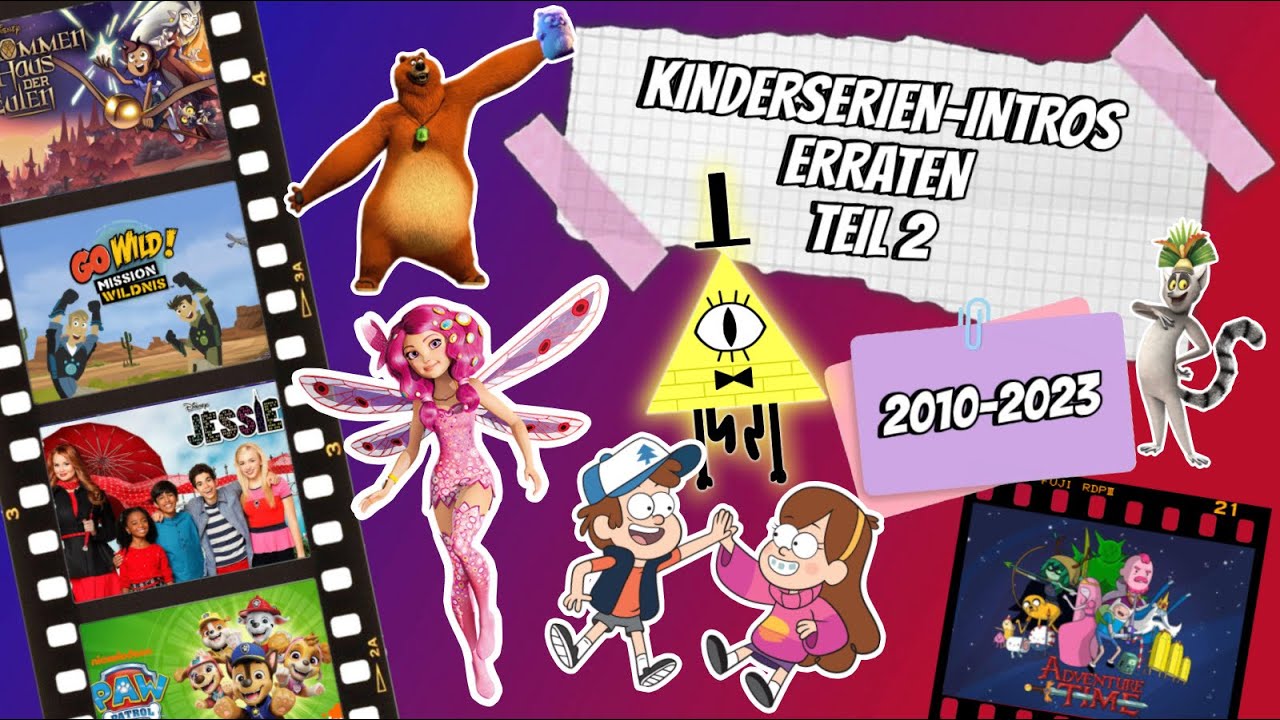 Ultimatives Kinderserien-Intro Quiz (2010-2023)🙏🏼 | Teil 2