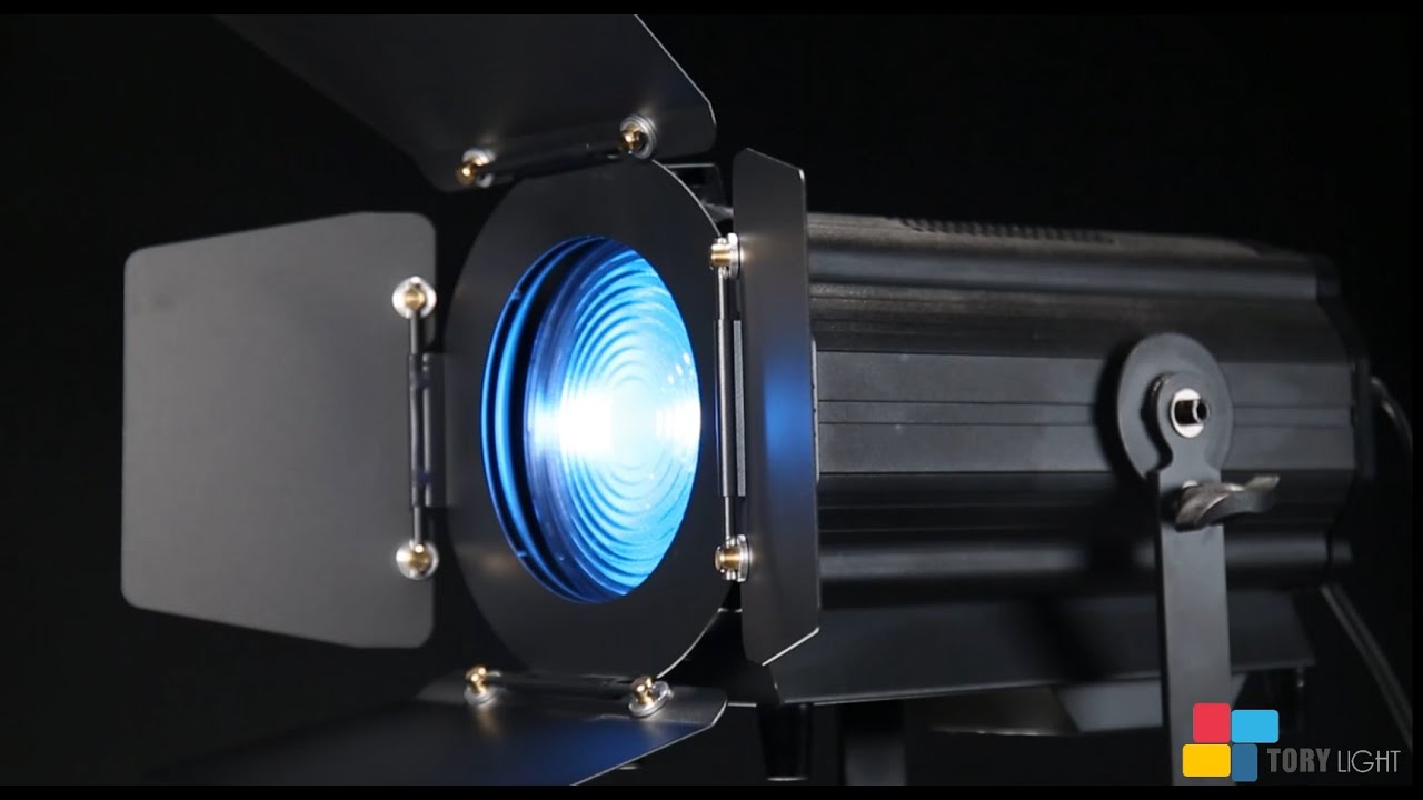 Theatre Studio 300W Fresnel RGBAL Manual Zoom Spot Lighting