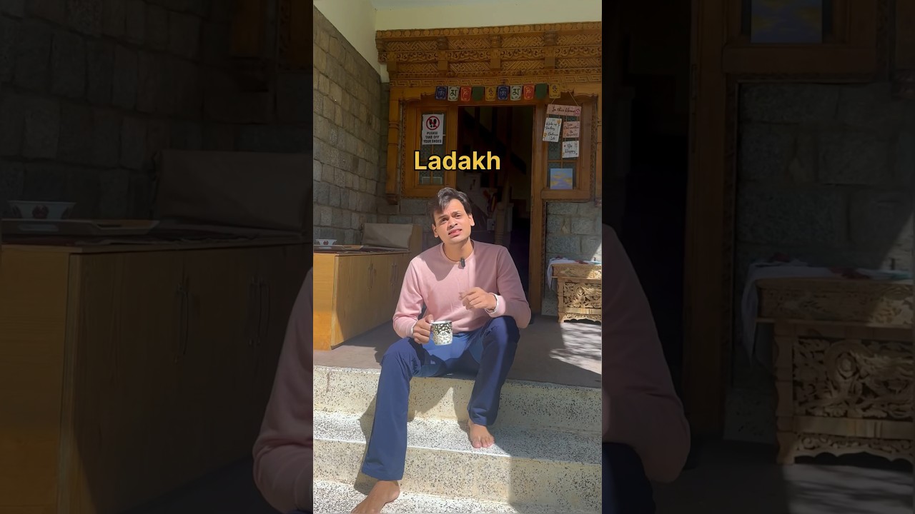 Beautiful Home Stay in Leh❤️ #ladakh #leh #ytshorts #subscribe #travelshorts #shorts