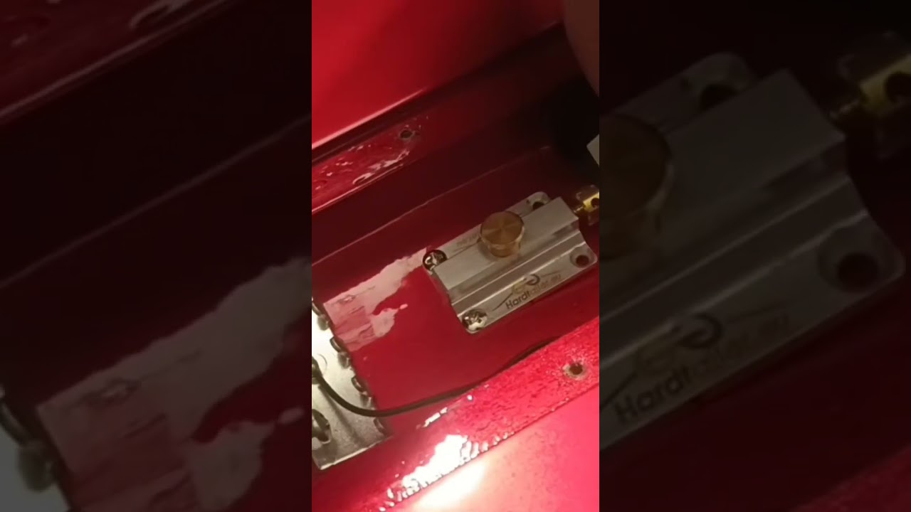 Montage d un hardtailer trem block system ,fabrication d une cale en alu