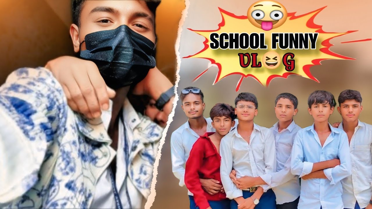 SCHOOL LIFE KA REAL COMEDY SHOW 😁 || School Funny 😂 Vlog || Full Entertainment!