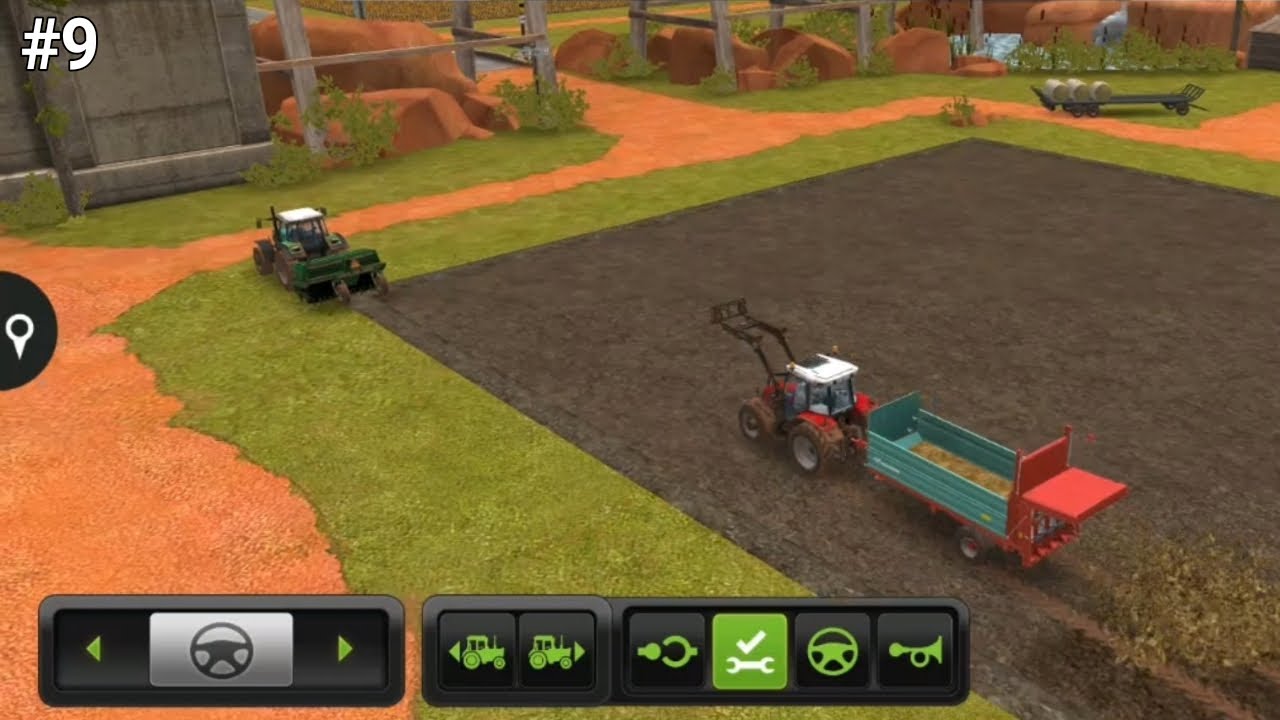 Farming Simulator 18 Timelapse Gameplay #9 (Android, iOS)