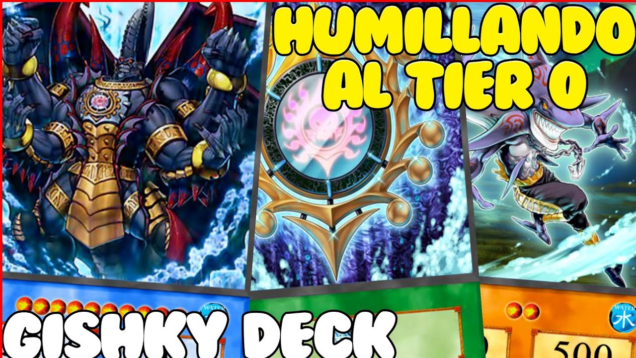 Mi DECK GISHKI es GRANDIOSO y  deja SIN JUGADAS a mis OPONENTES | Yu-Gi-Oh! Duel Links