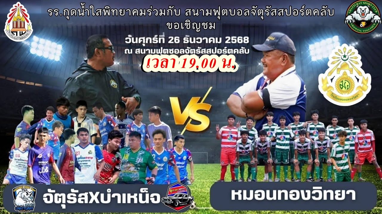 🔴แมตช์ที่ 3 จตุรัส×บำเหน็จณรงค์ vs หมอนทองวิทยา หมอนทองวิทยาชนะ 6-3 ชัยภูมิ🎈Happy_Social🎈2025-12-26