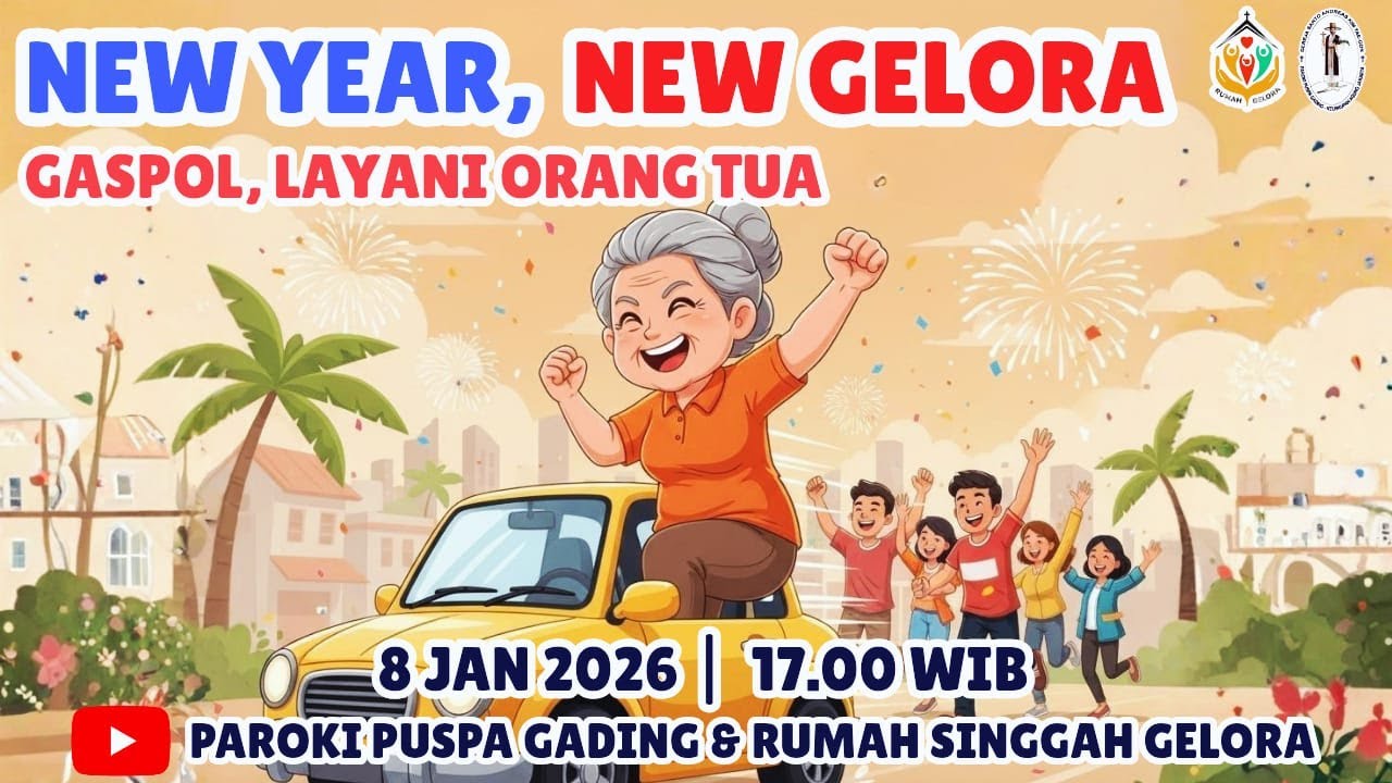 NEW YEAR  NEW, GELORA 8 Januari 2026 Pukul 17:00 WIB