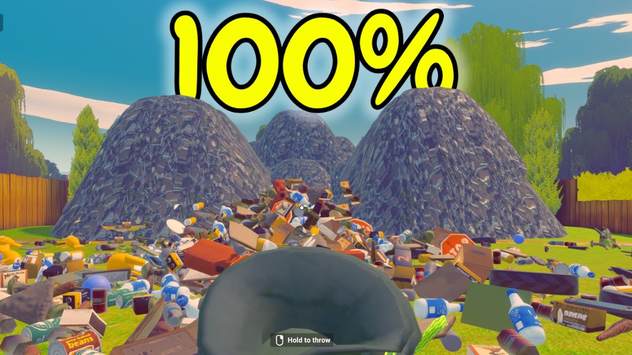 I Played 100% of My Wife Threw Out My Card Collection So I Bought a Dump To Find Them All