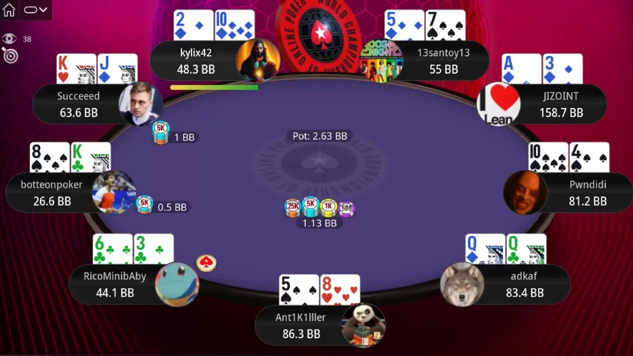 WCOOP 26-H $1K Succeeed | kylix42  | Pwndidi (Mystery Bounty) - Final Table Replay