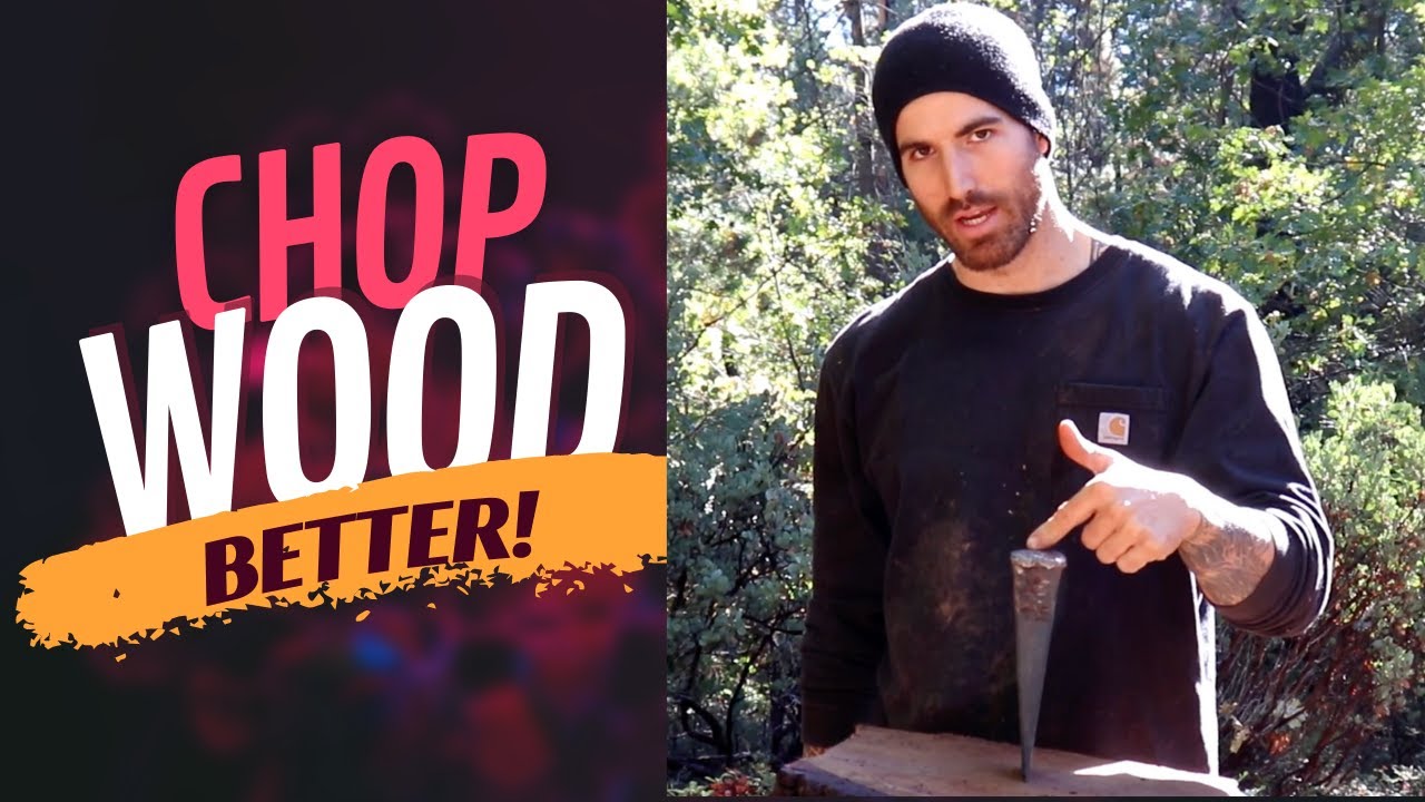 How to Split Wood, Today!