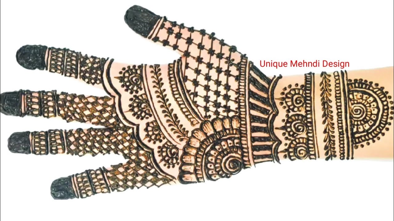 Simple and Unique Mehndi Design for Front Hand | Easy Mehndi Art 2026
