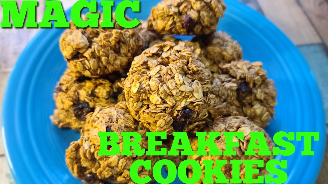 MAGIC  BREAKFAST COOKIES  VEGAN VEGETARIAN GLUTEN FREE  RV COOKING/ TINY KITCHEN COOKING /RV OVENS