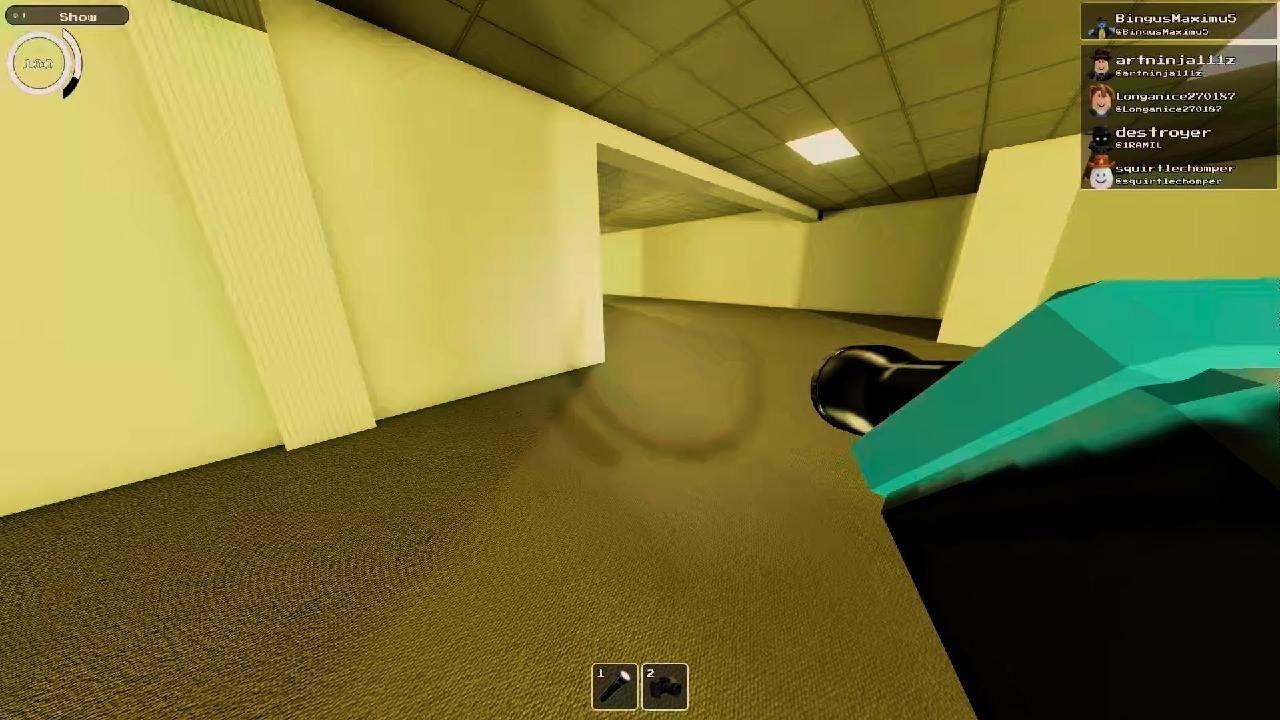 Roblox but its yet another backrooms game #4
