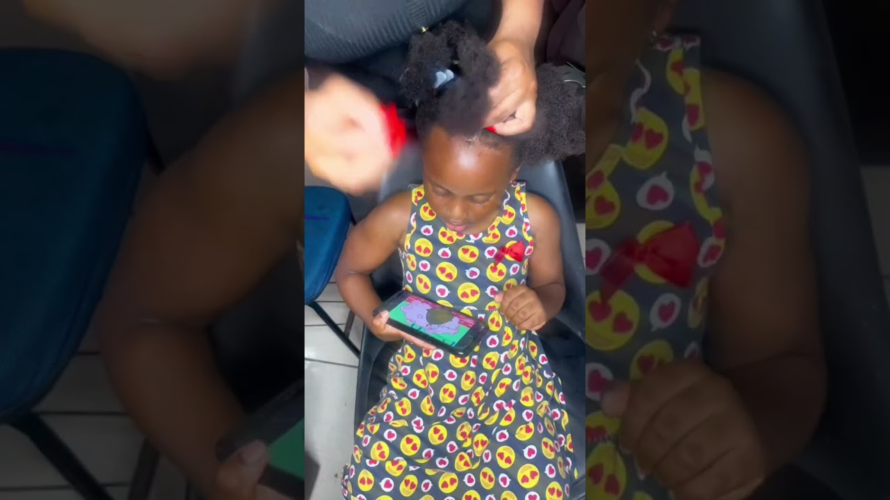 Back to school hair style for baby girl 