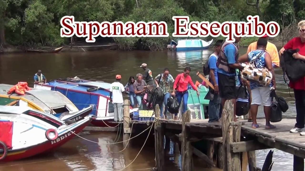 Guyana speed boat Supnam to Parika