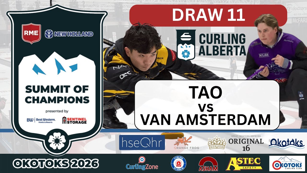 FEATURE: Evan Van Amsterdam vs. Johnson Tao - Draw 11 - RME New Holland Alberta Summit of Champions