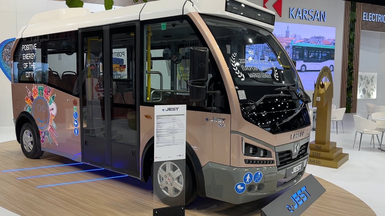 2024 Karsan e-Jest Electric Bus Exterior