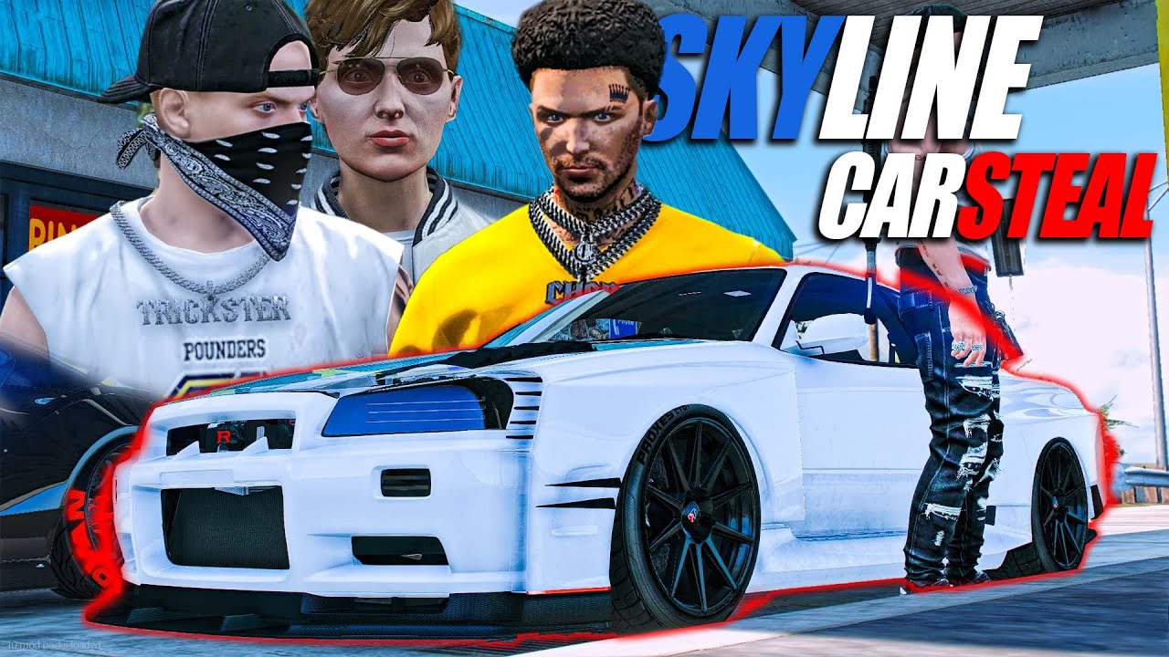 MISI CARSTEAL SKYLINE KEIZERZ! 100 POLISI LOS SANTOS BERUSAHA MELAWAN!!! -GTA V ROLEPLAY