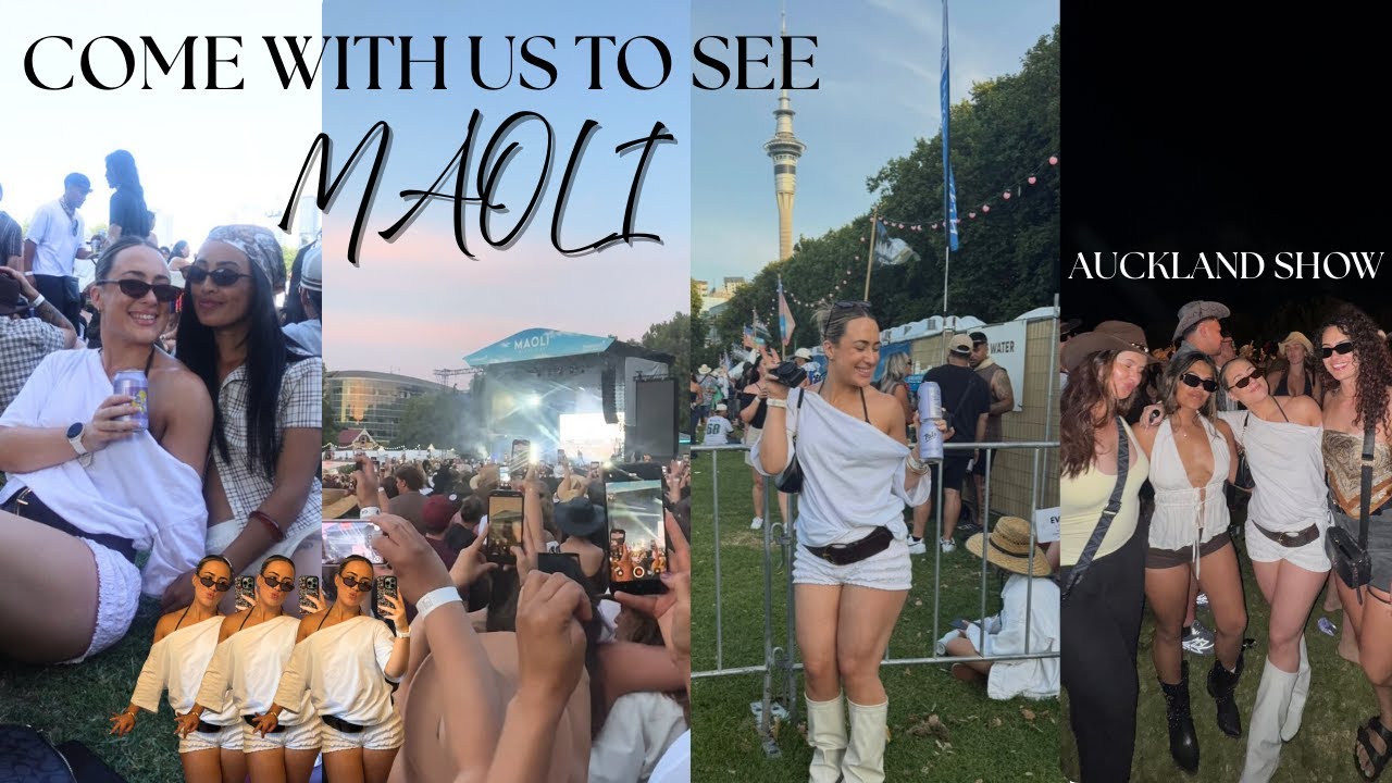 ROADTRIP TO SEE MAOLI 🤠 | pre drinks, concert & town