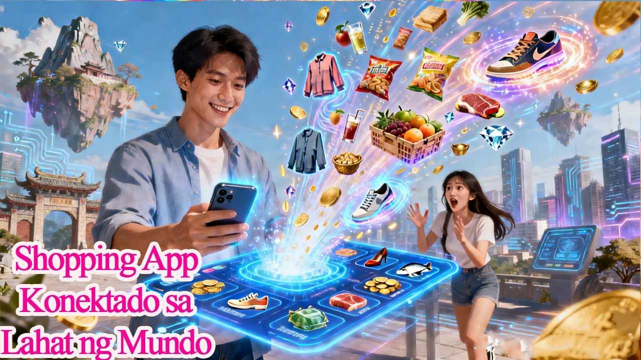 Hindi kapani-paniwala—ang simpleng shopping app niya ay biglang kumonekta sa iba’t ibang mundo!