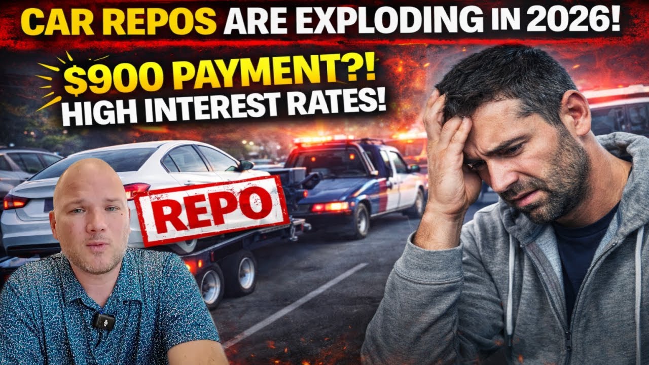 Car Repossessions Are EXPLODING in 2026 — Insane Payments & Interest Rates Wrecking Americans