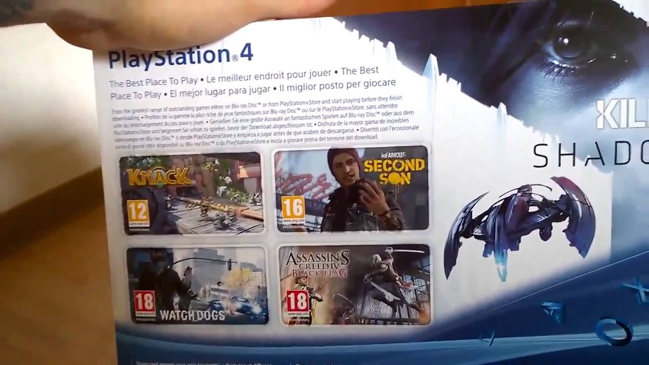 Part 1 PlaySation 4 Unboxing Anchließen