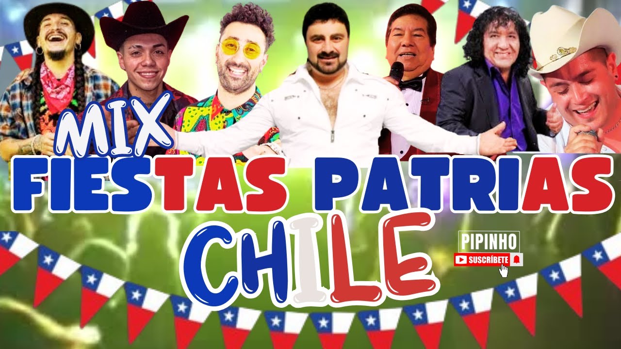 FIESTAS PATRIAS MIX BAILABLE 🇨🇱 AMAR AZUL, SANTA FERIA, RANCHERAS
