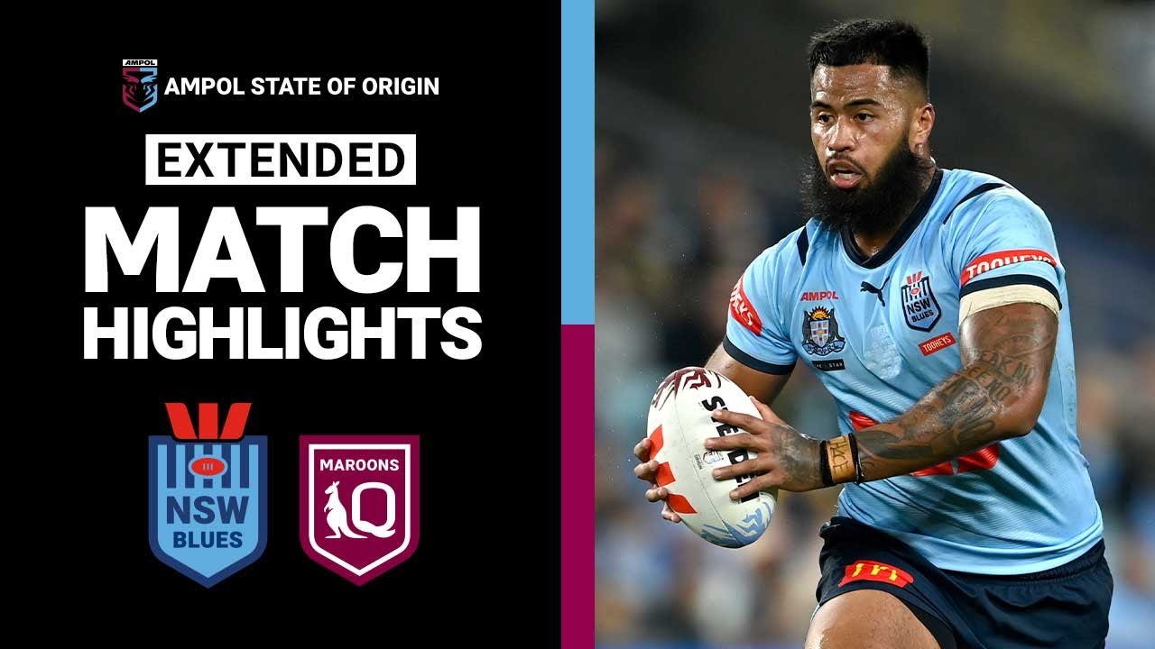 NRL Highlights | 2024 State of Origin Highlights | Blues v Maroons | Game 1 | Extended