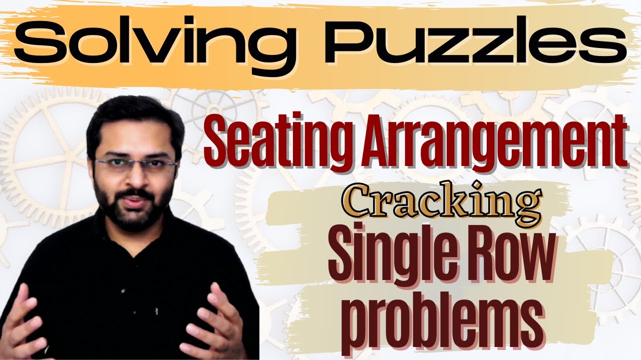 Seating Arrangement (Single Row) | Puzzle for SBI PO