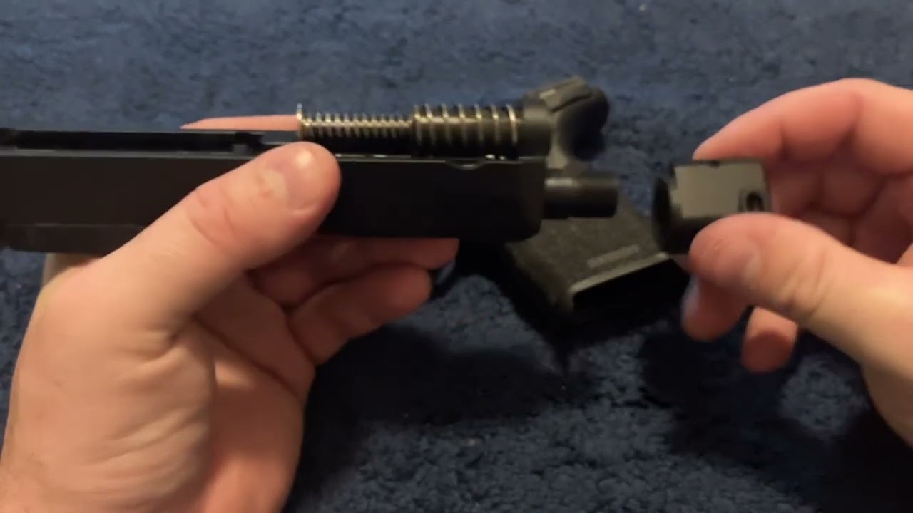 Disassembly/ reassembly Springfield Hellcat with indexing compensator