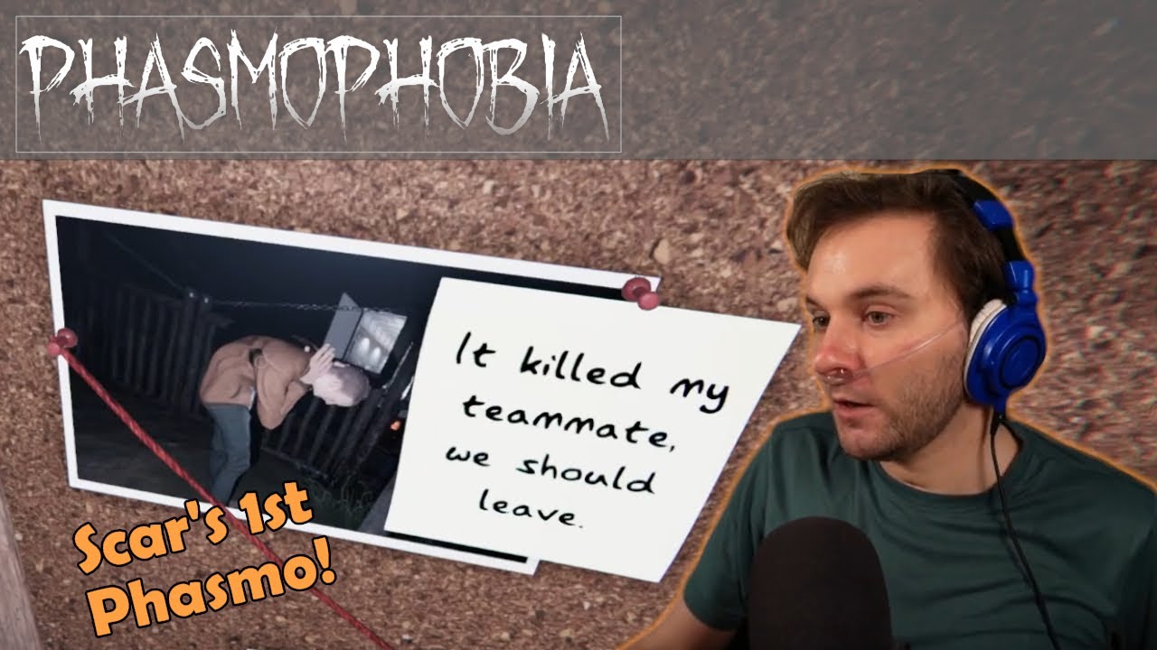 Scar's 1st Phasmo! - GoodTimesWithScar Phasmophobia VOD