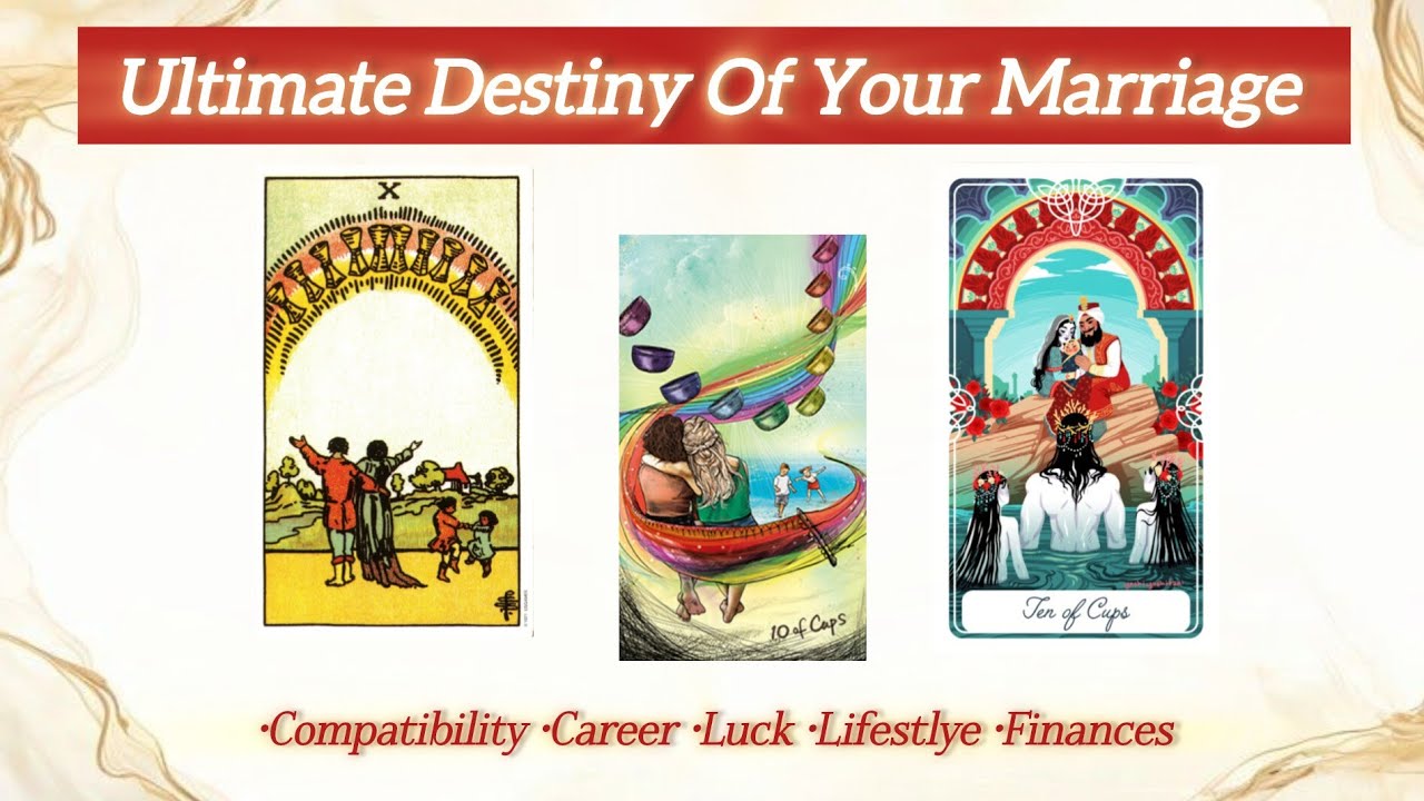❤️✨DESTINY OF YOUR MARRIAGE •FUTURE SPOUSE READING •BOND/LUCK/LIFESTYLE/FINANCES •PICK A CARD #tarot