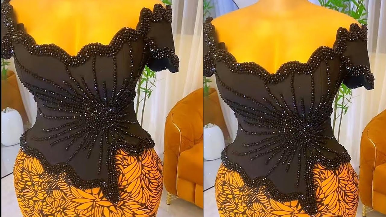 Learn how to draft and cut a chic off-shoulder bustier with scallop neckline and hem_beginners guide