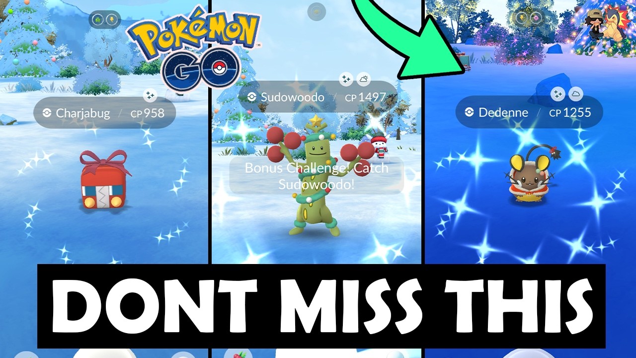 WINTER HOLIDAY 2025 EVENT TIPS & TRICKS in Pok&eacute;mon GO! | December 18 - 29