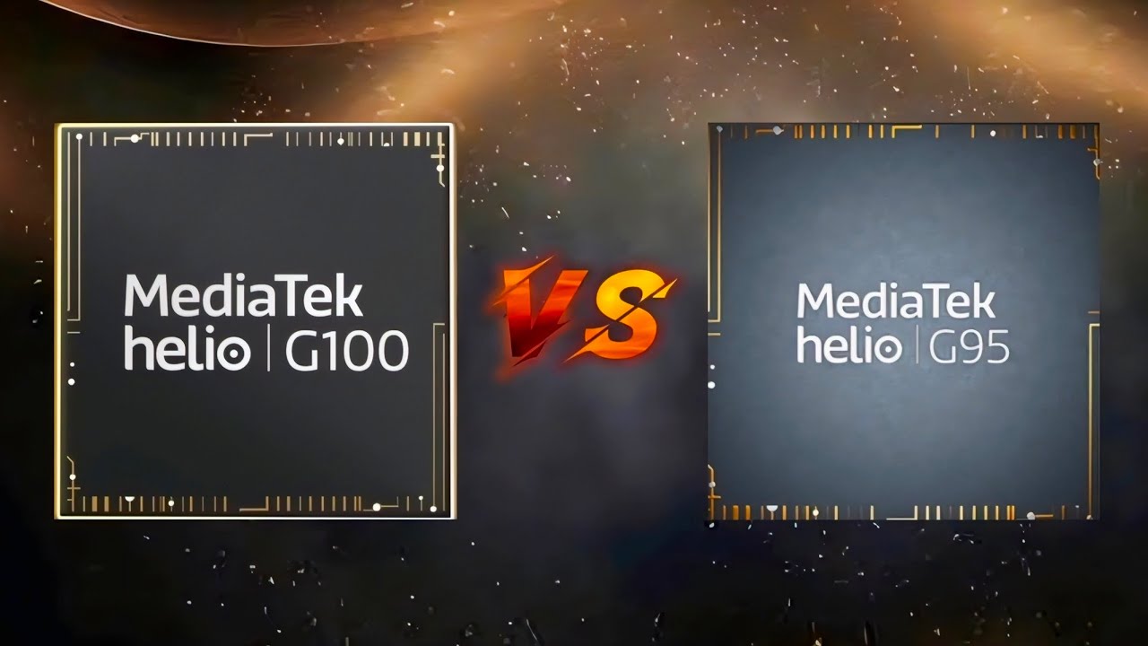 Mediatek Helio G100 VS Mediatek Helio G95 🔥 comparison 