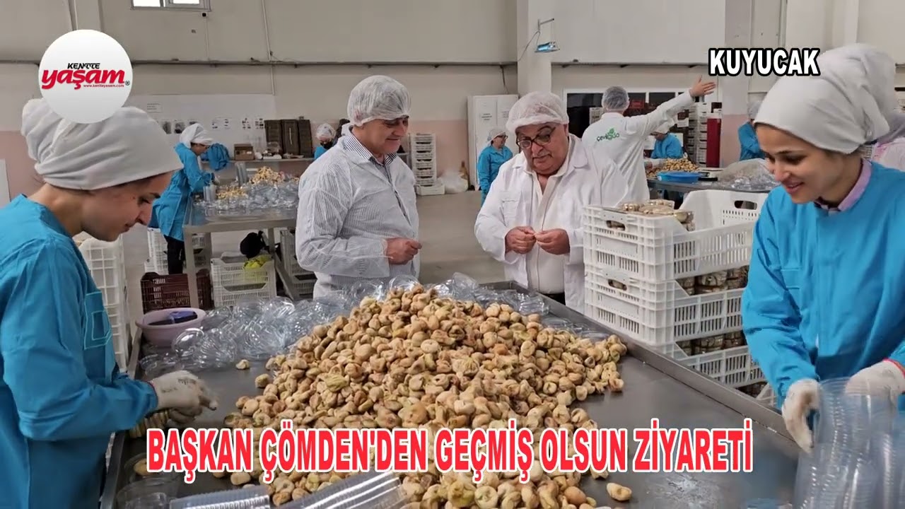 BAŞKAN ÇÖMDEN'DEN GEÇMİŞ OLSUN ZİYARETİ