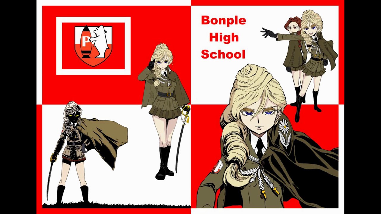 Girls Und Panzer Unofficial Song | Bonple High School | Rota